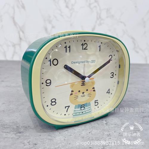 新款熱賣國(guó)華內(nèi)打鈴卡通音樂(lè)靜音數(shù)字學(xué)生鬧鐘 廠家銷售 日用百貨